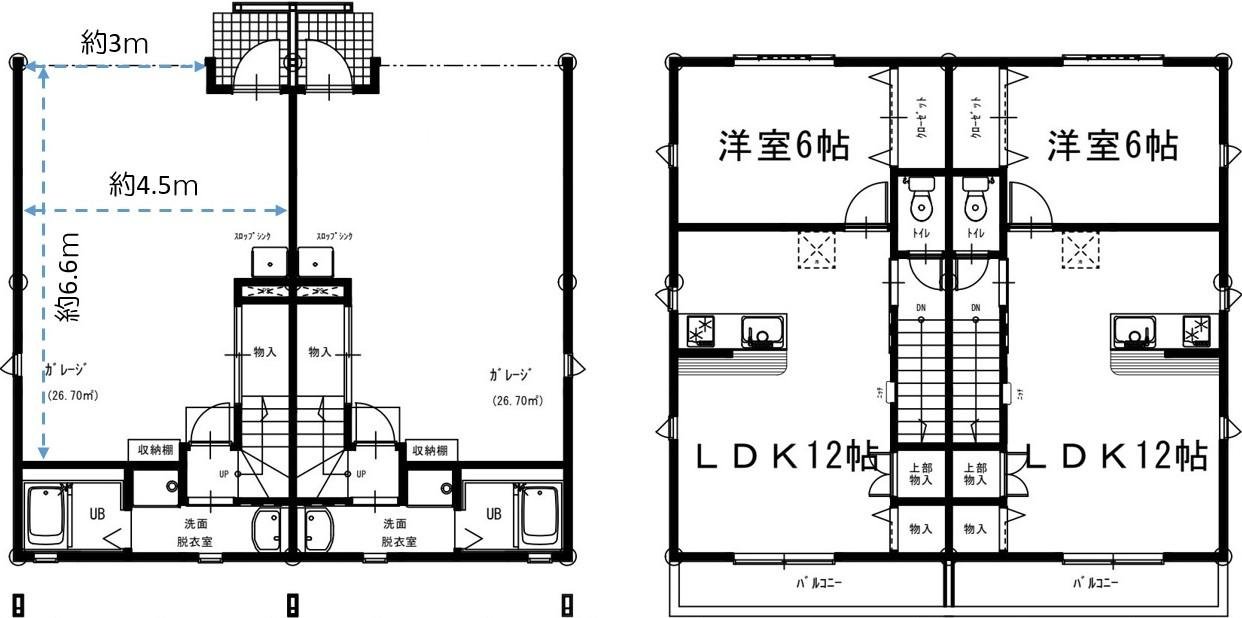 仮)蓑川町GH間取り図